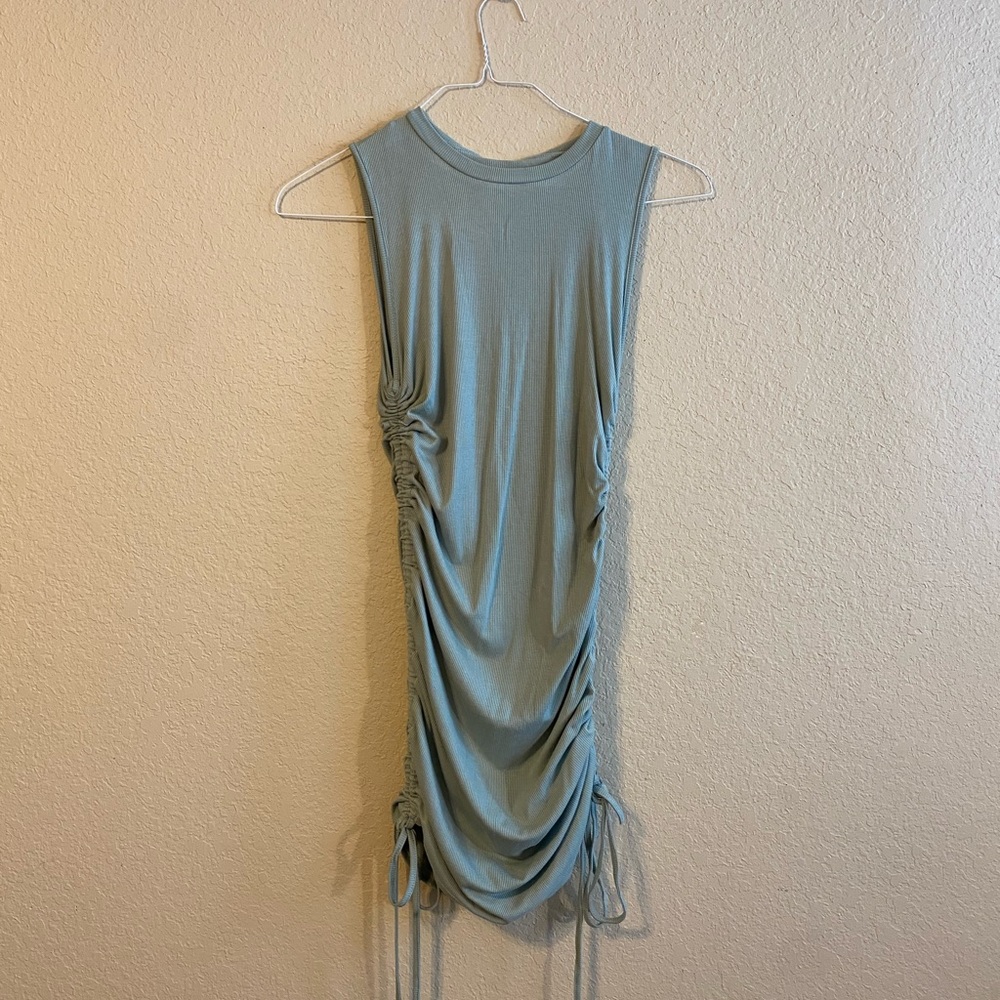 Bodycon Mini Dress Scrunched Sides